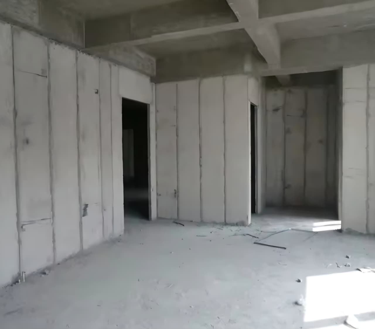 Interior en construcción